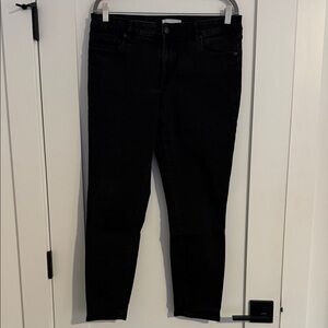 LOFT Classic Black Skinny Jeans